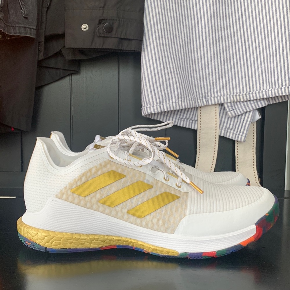 Adidas CrazyFlight Volleyball Shoe Gold